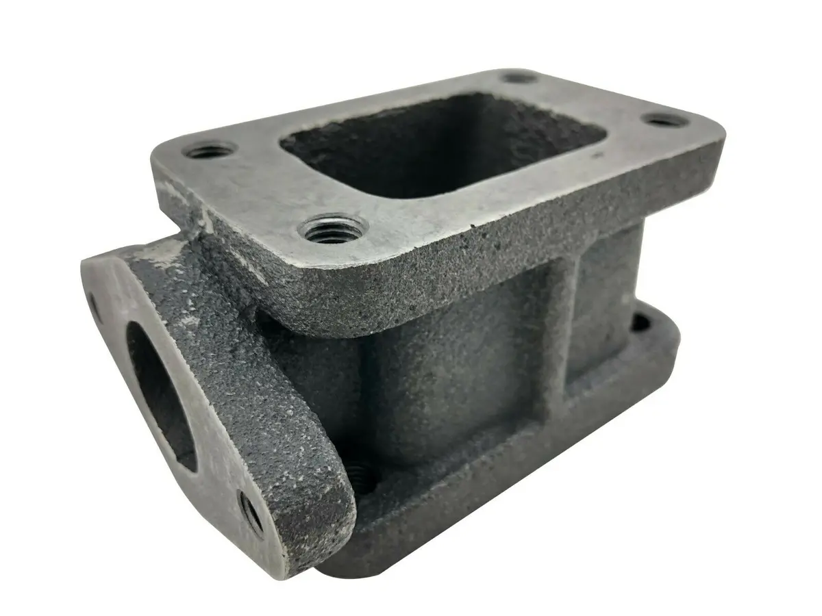 T3 Turbocharger Turbo Exhaust Manifold Flange Extension 38Mm Wastegate Side Dump 1
