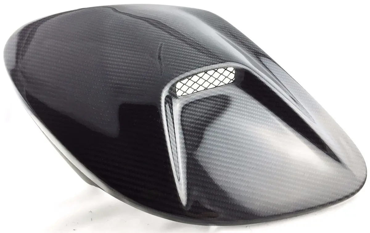 Rx-7 Rx7 Mazda Carbon Fiber Vented Light Cover Headlight Trim Jdm Intake Vent R1 1