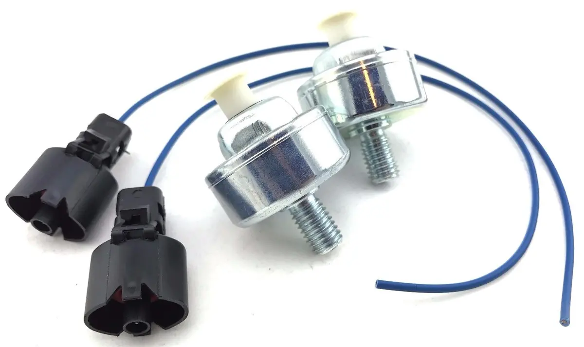 2 Gm Knock Sensors & Wire Harness Repair Kit Ls1 Lq9 Ls6 6.0L 5.3L 4.8L 8.1L 6L 1