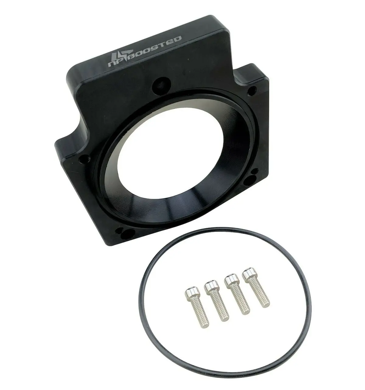 92Mm Aluminum Intake Manifold Throttle Body Spacer Adapter Ls1 Ls2 Ls4 Ls6 Lsx 1