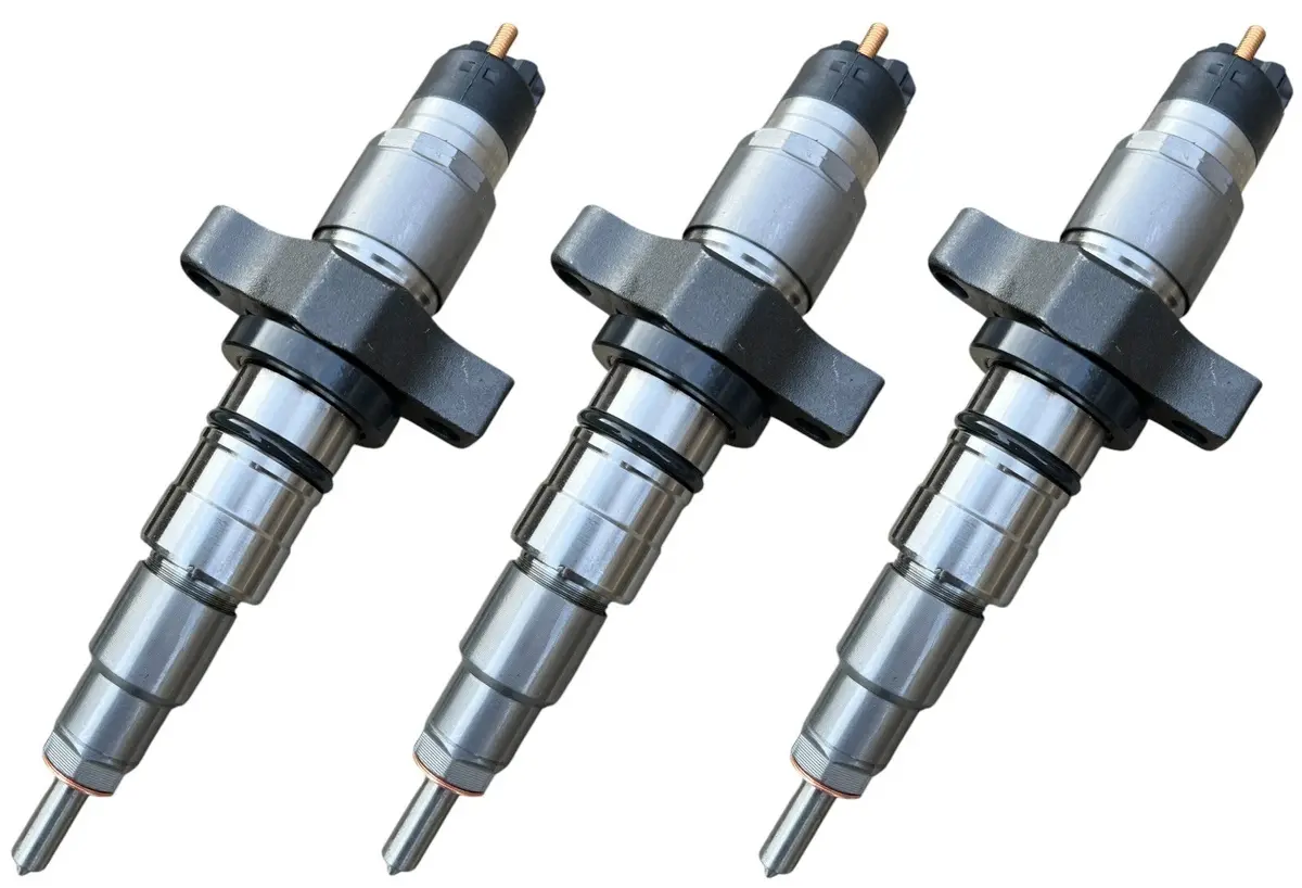 3 Pcs Fuel Injectors Fits 2004-09 Cummins Dodge Ram 2500 3500 5.9L I6 0986435505 1