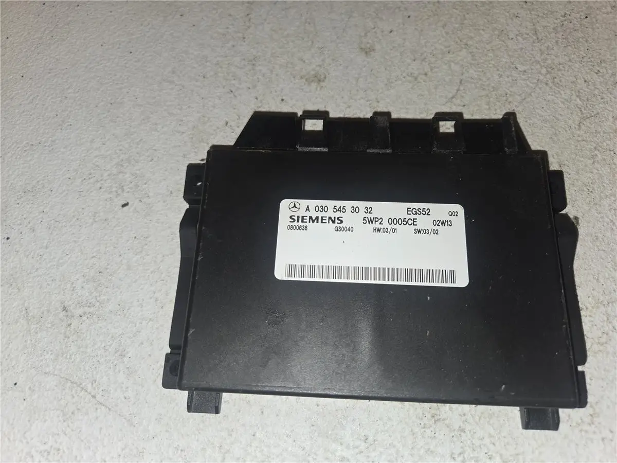 Mercedes, Benz Control Unit Automatic Transmission A0305453032 5Wp20005ce Oem 1