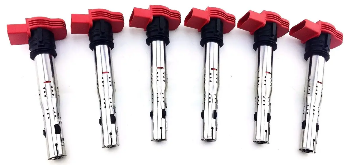 Audi Vw Ignition Coils 2.8L 3.0L 3.2L 4.2L S5 S6 A4 S4 Q5 A5 5.2 Quattro Touareg 1