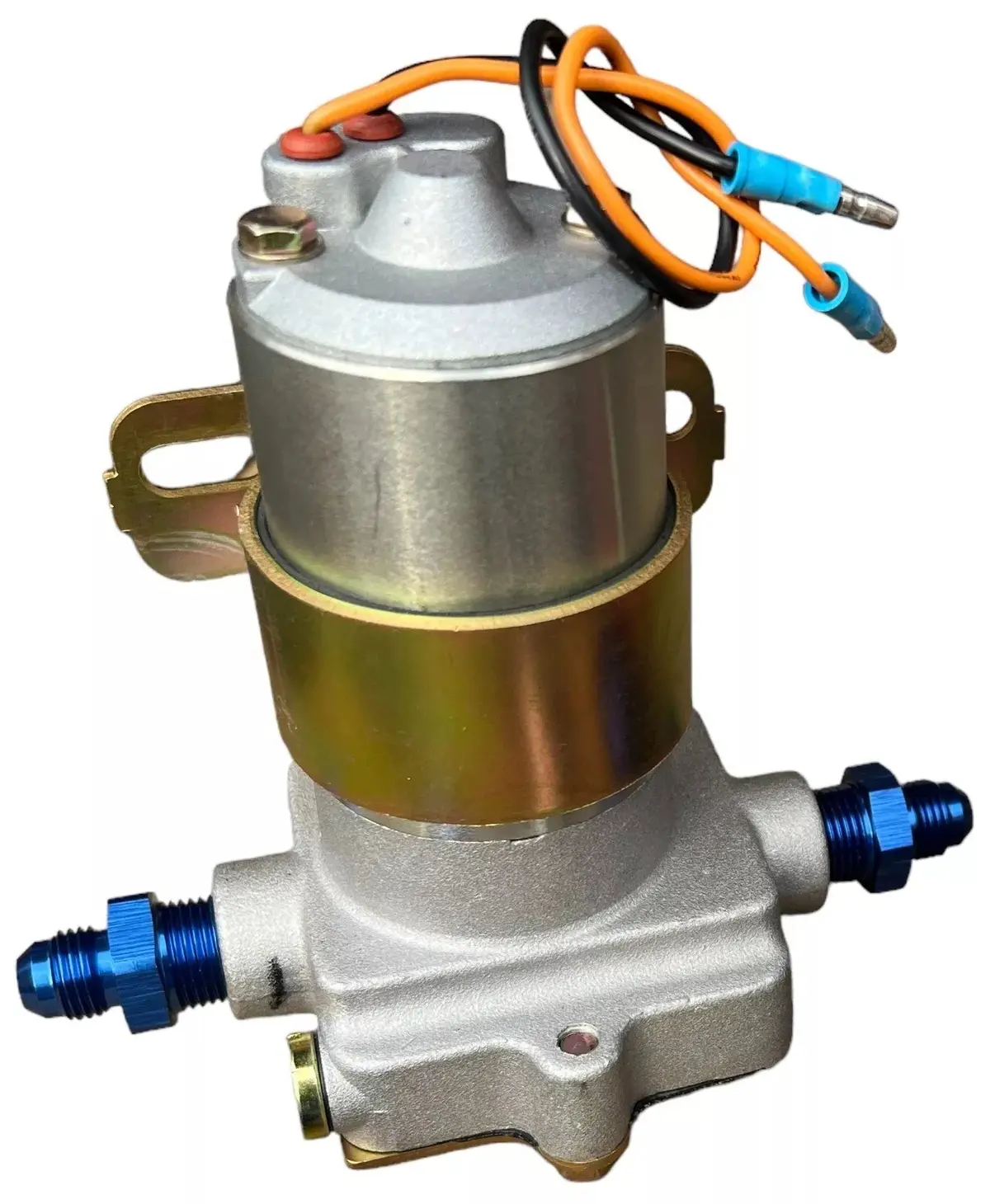 Upgrade 140Gph Electric Fuel Pump Inline External Setup Hotrod Carb An6 Fittings 1