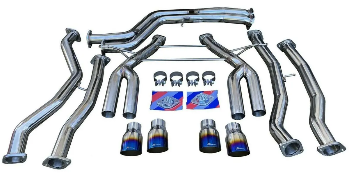 Full Track Performance Exhaust System For Bmw 2015-19 M3 F80 M4 F82 F83 S55 3.0L 1