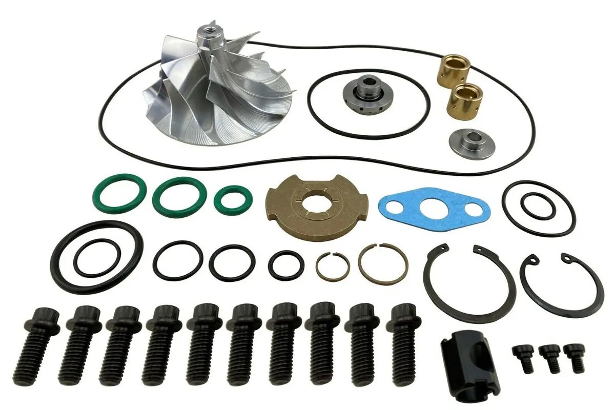 Turbocharger Rebuild Kit For 03 04 6.0L Powerstroke Billet Turbo Upgrade Gt3782 1