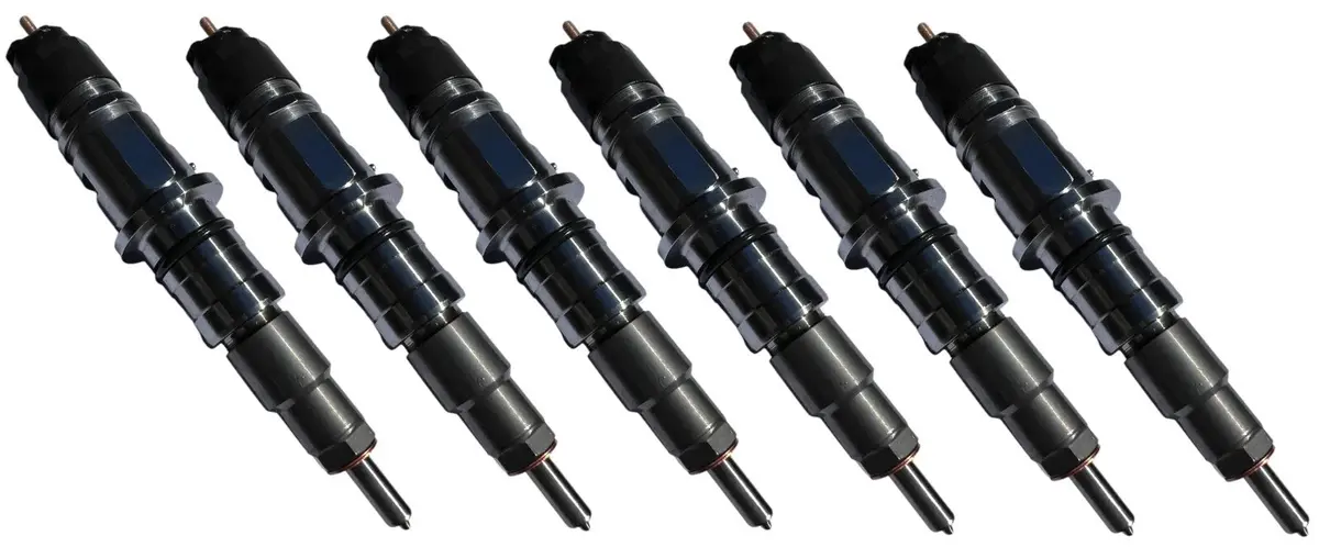 6 Fuel Injectors Fits 2007-2012 Cummins Dodge Ram 2500 3500 Isb 6.7 Turbo Diesel 1