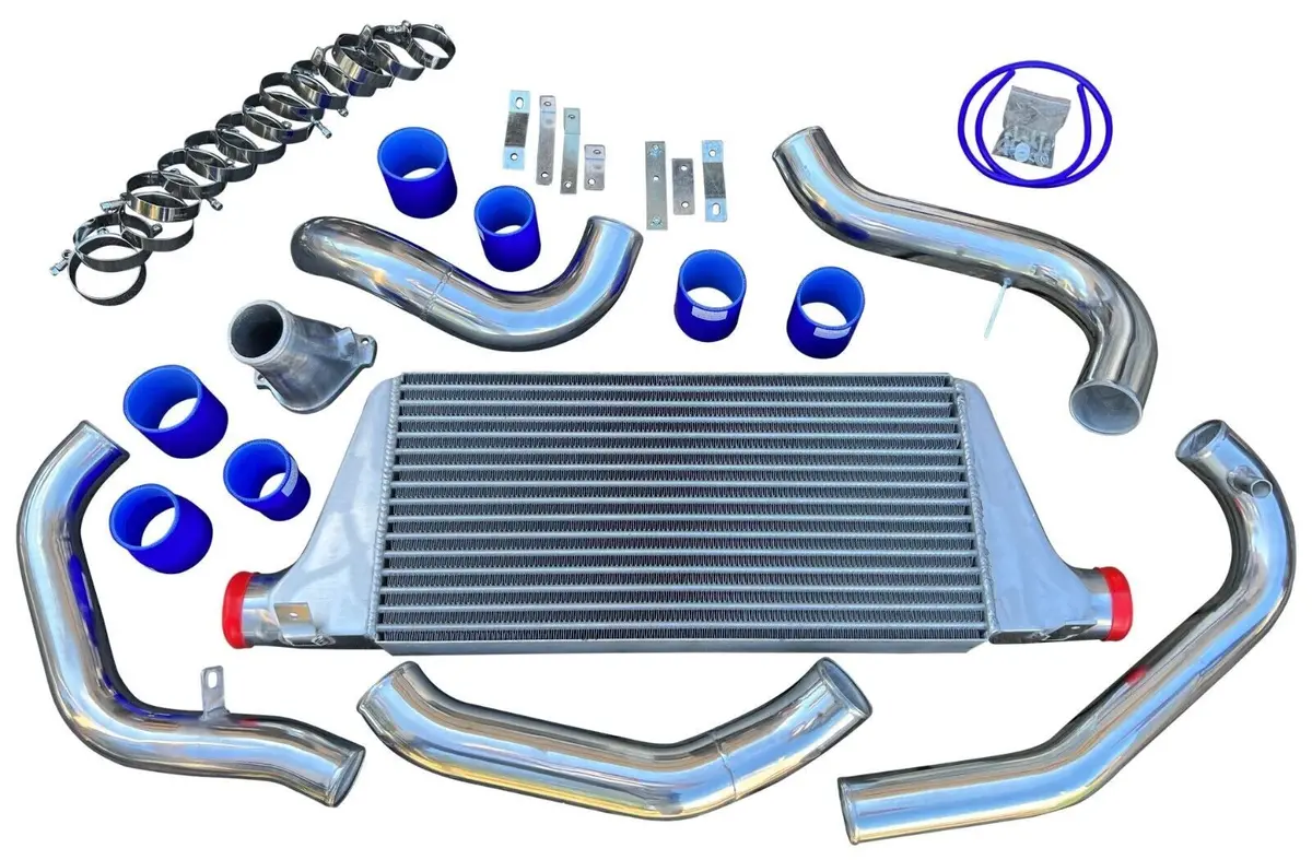 Huge Front Mount Intercooler Fmic Kit Fits 86-91 Rx7 Rx-7 Fc3s 1.3L Rotary Turbo 1