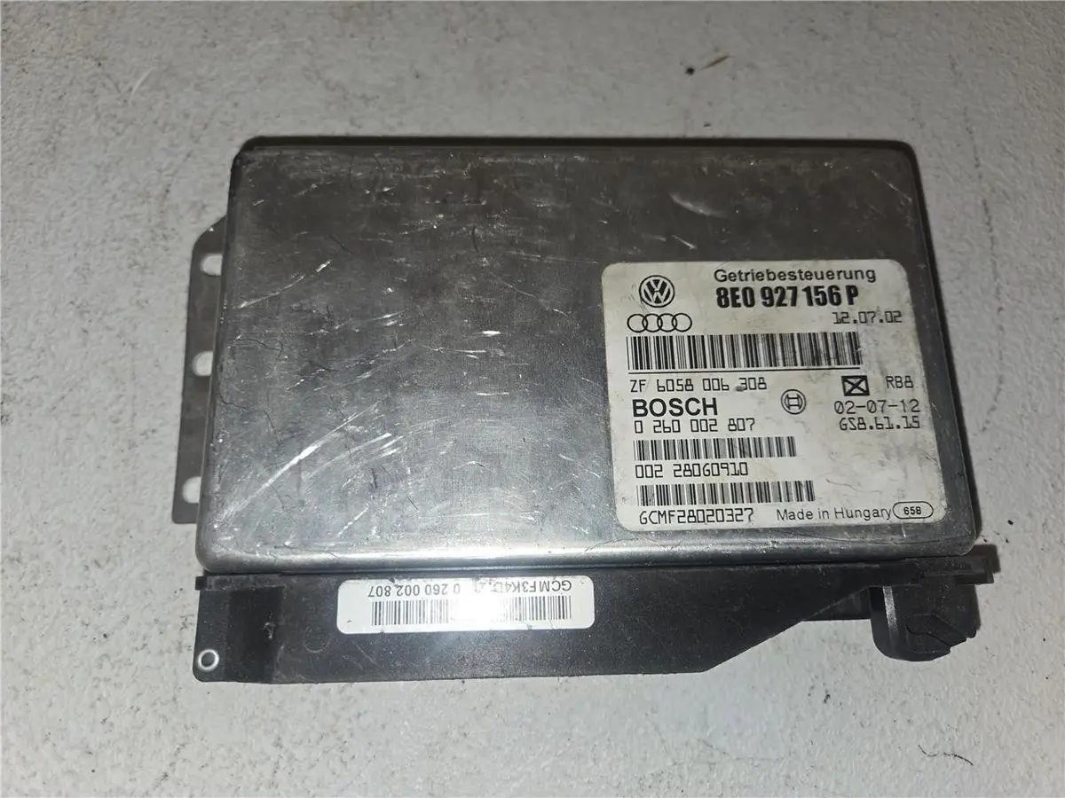 2001 - 2005 Audi A4 1.8T Transmission Control Module 8E0 927 156 P Oem 1