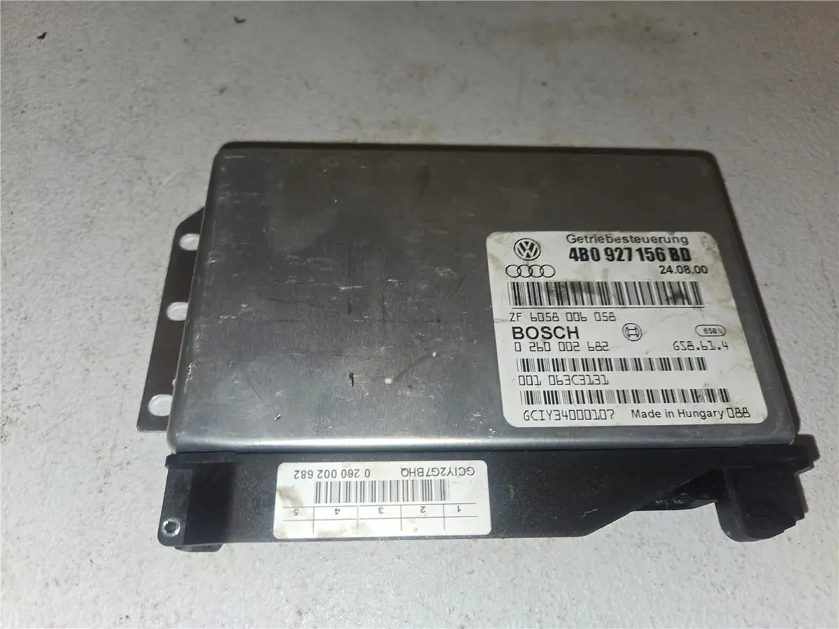 1998 - 2004 Audi A6 Transmission Control Unit 4B0 927 156 Bd Oem 1