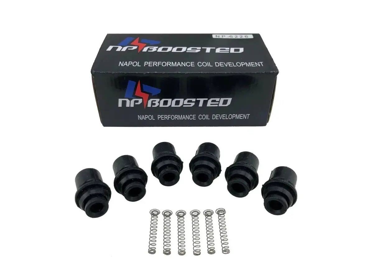Fits Aristo Supra Lq9 Ignition Coil Rubber Boots Springs Conversion Onto 1Jz 2Jz 1