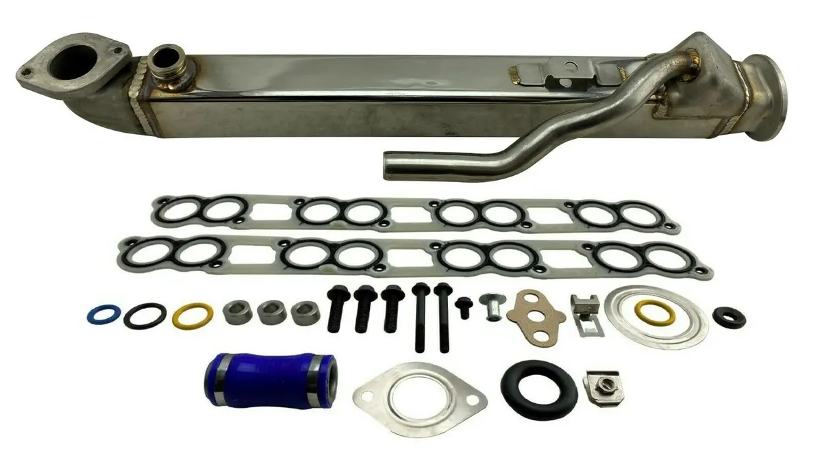 Egr Cooler Kit & Gaskets For 04-12 E350 E450 F250 F350 F450 Excursion 6.0 Diesel 1