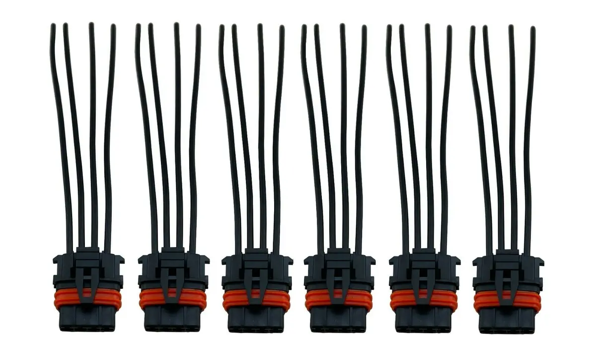 6 Ignition Coil Wire Harness For Volvo C70 S70 Xc70 Xc90 S60 Uf341 C1258 9125601 1