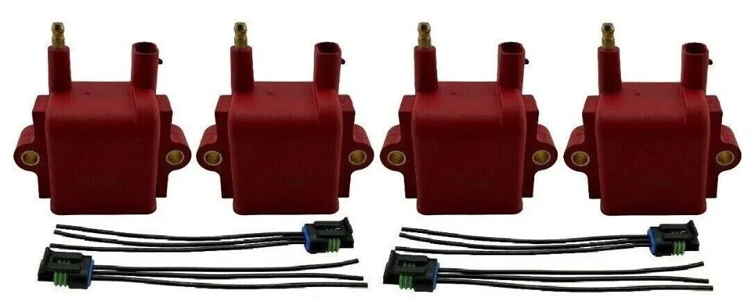 4 Ignition Coils Fits N20 4B11 4G63 Ej20 B16 B18 K20 K24 F20 Sr20det 13Bt 3Sgte 1