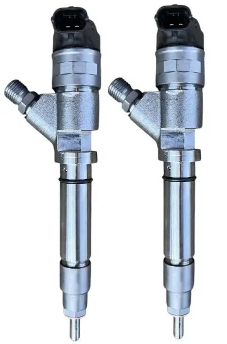 Fits 04 05 Gm Chevrolet 6.6L V8 Duramax Lly Turbo Diesel Fuel Injectors Set Of 2 1