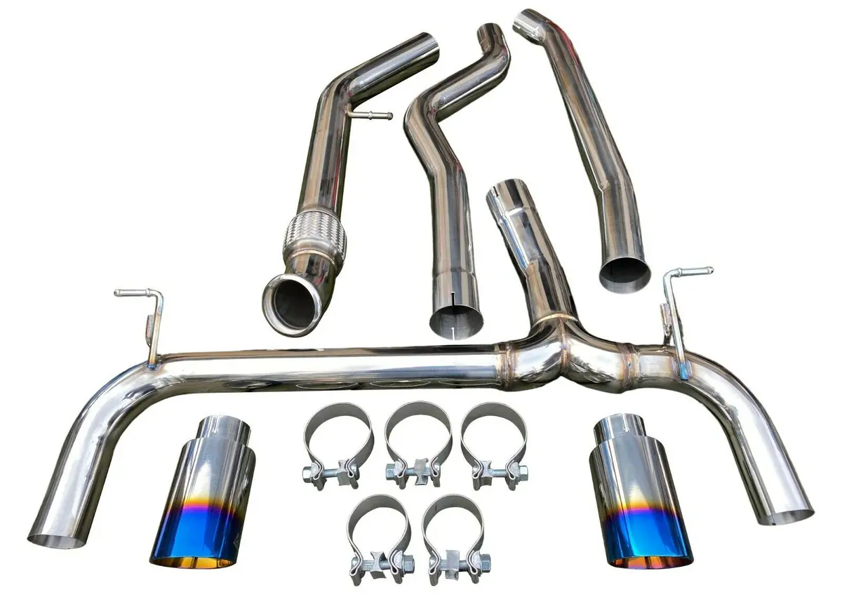 3" Hiflow Catback Exhaust For 2012-16 Bmw 335I F30 Sedan 435I F32 Coupe 3.0L N55 1