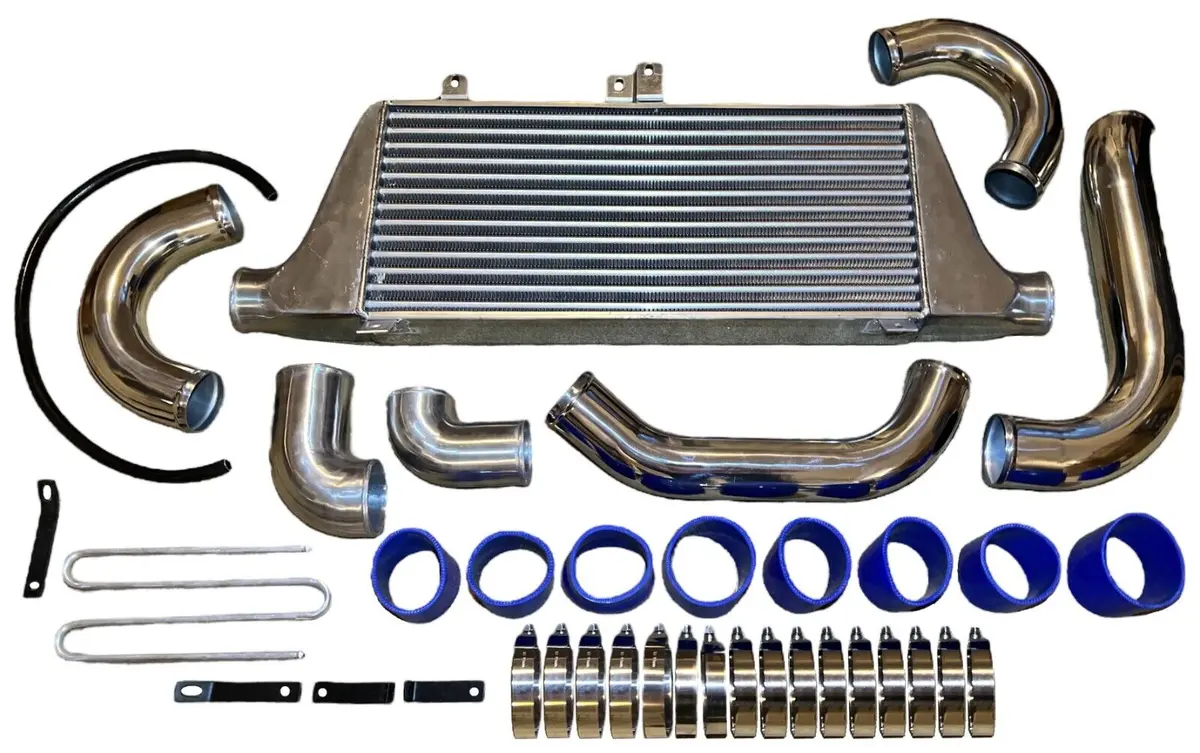 Front Mount Intercooler Fmic For 1997-2004 Aristo Jzs161 2Jz Gte 3.0L Twin Turbo 1