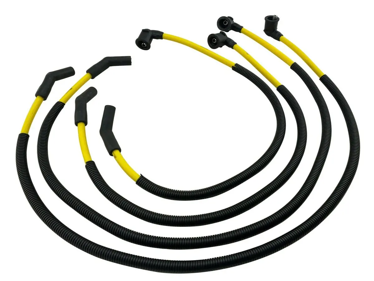 Spark Plug To Ignition Coil Wires 10Mm For 86-91 Rx7 Fc Rx-7 1.3L Fc3s Non Turbo 1