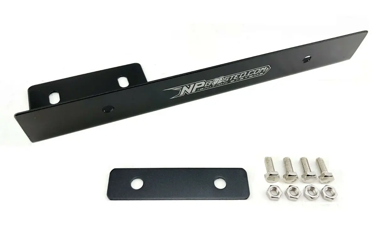 Universal Japanese & European Side Mount Relocation License Plate Holder Adapter 1