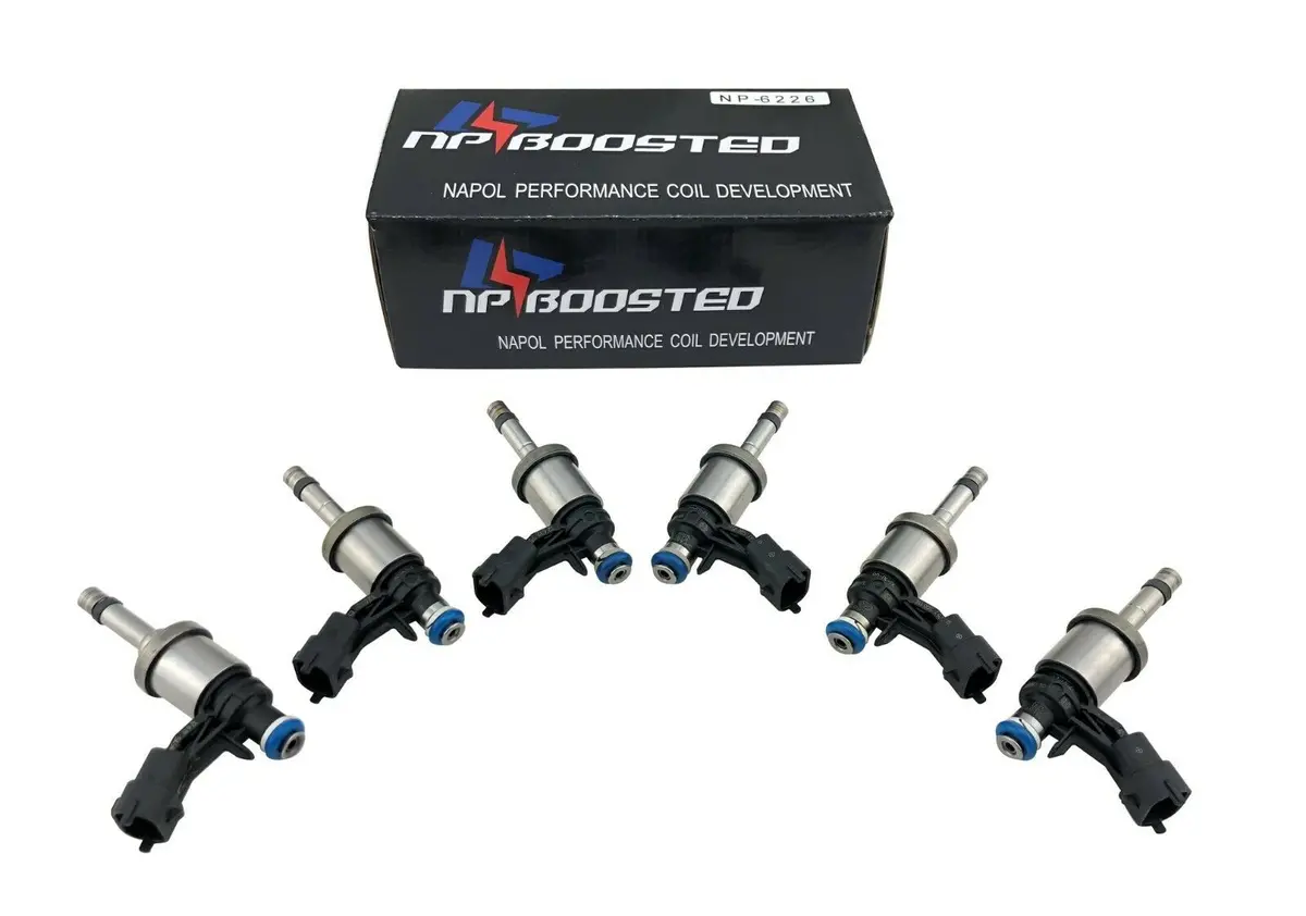 6 Fuel Injector Set For 2008-11 Gm Buick Enclave Lacrosse Saturn Outlook 3.6L V6 1