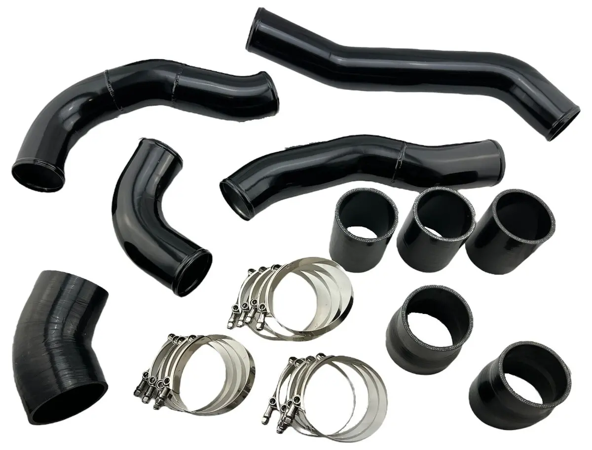 Fits 99.5-03 7.3 7.3L Powerstroke Diesel Cac Intercooler Pipe Boot Clamp Upgrade 1