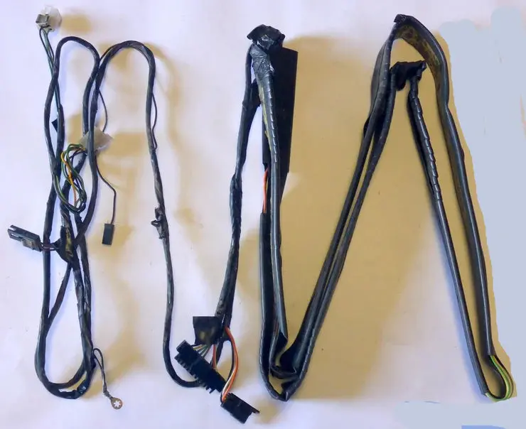 Taillight Wiring ,Front To Rear Convertible Used 70-72 Gto 1