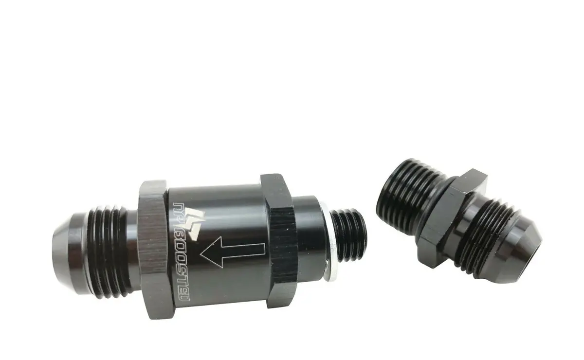 8An Inlet / Outlet Check Valve An8 To M12x1.5 M18x1.5 Fits Bosch 044 Fuel Pumps 1