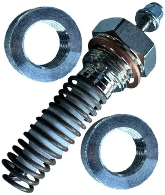 12 Volt Intake Heater Glow Plug Kit Fits 6.7L Cummins 6.6L 01-04 Lb7 7.3L Diesel 1