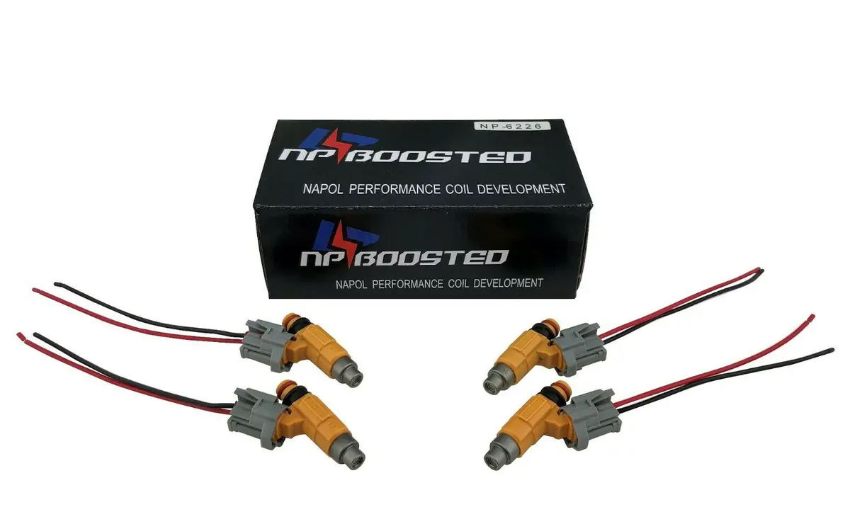 4 Pcs Fuel Injectors For 2004+ Marine Yamaha F150 Outboard 150Hp 4 Stroke Engine 1