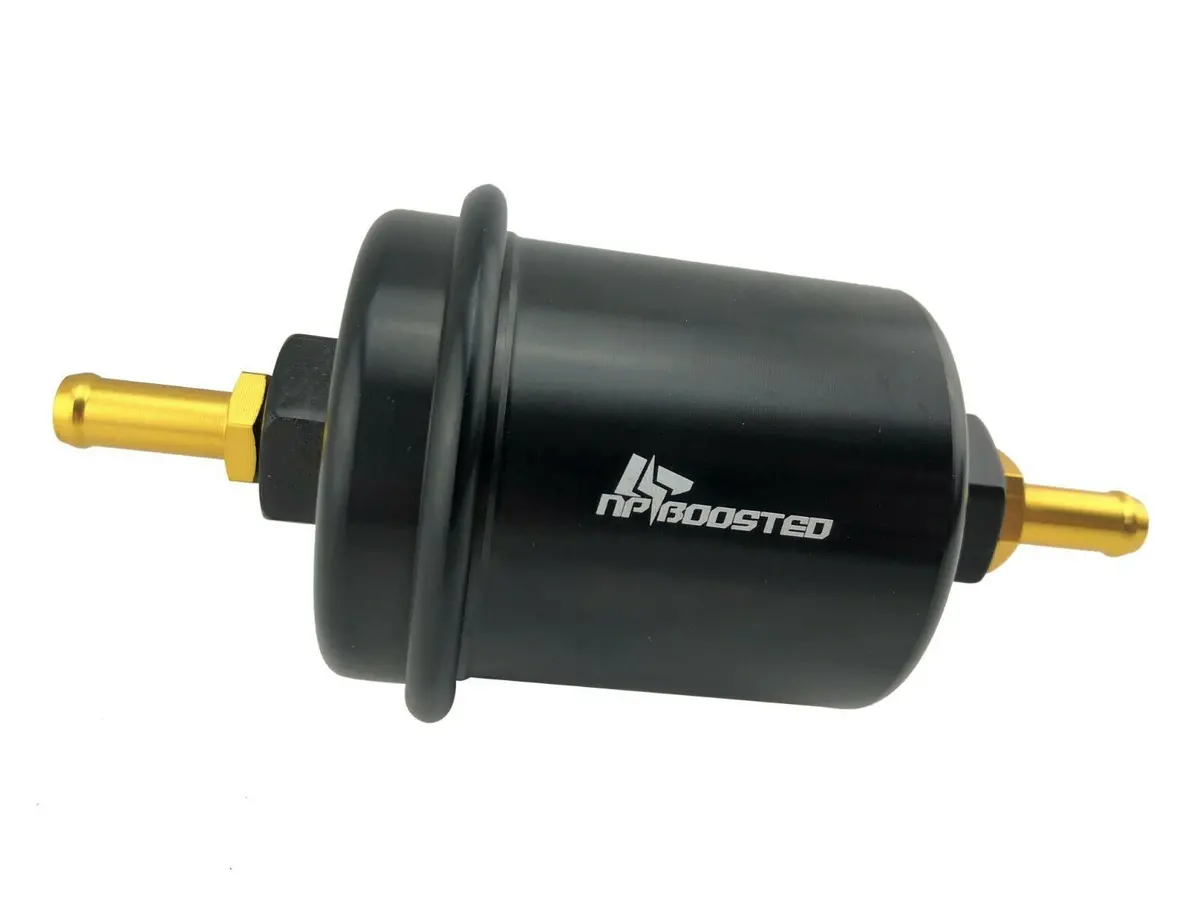 Anodized Hi Flow Turbo Fuel Filter Jdm For Civic Integra Accord Crx Gsr B16 B18 1