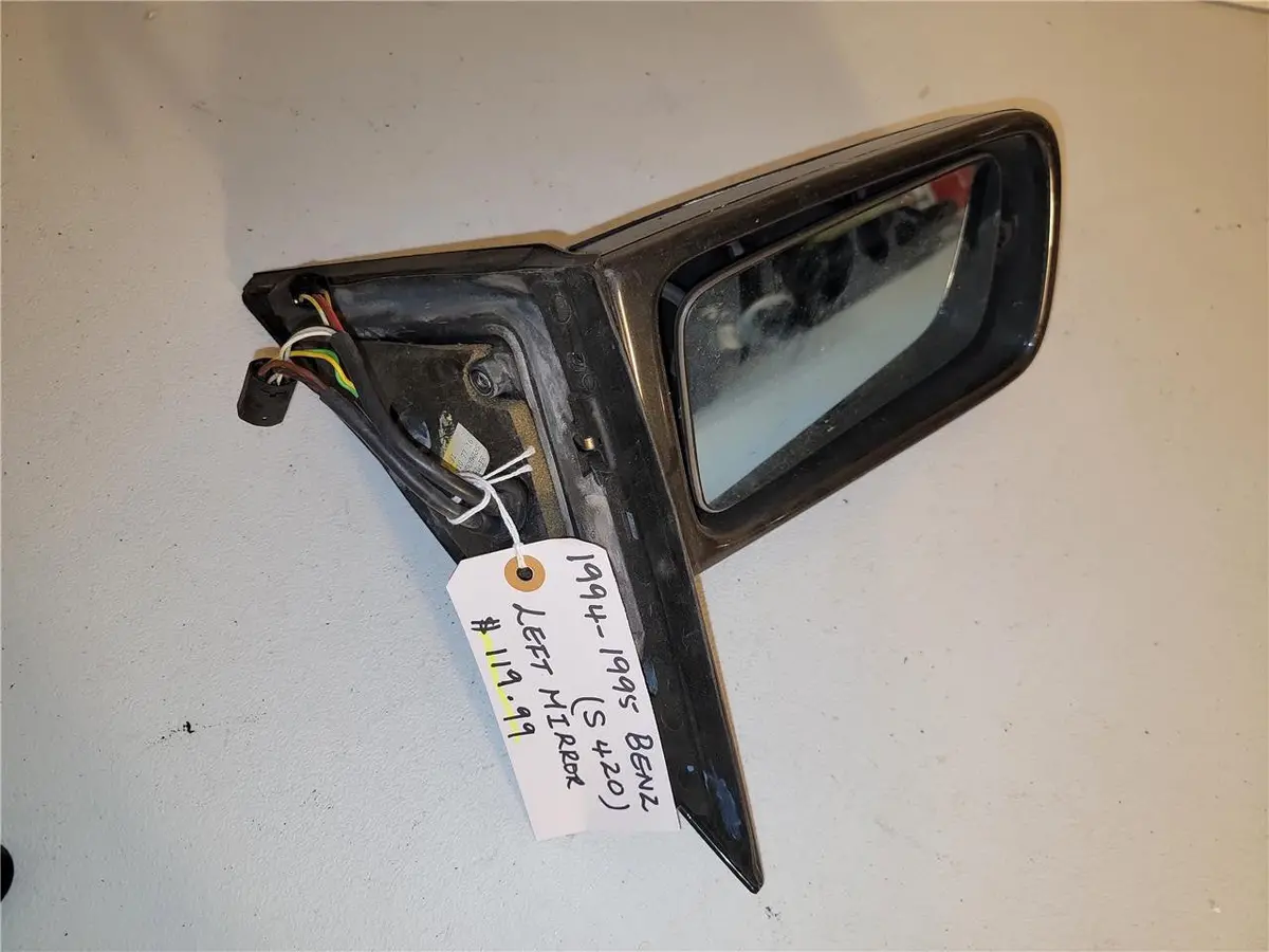 1994 - 1995 Mercedes-Benz S420 Left Mirror 140 810 77 16 Oem 1