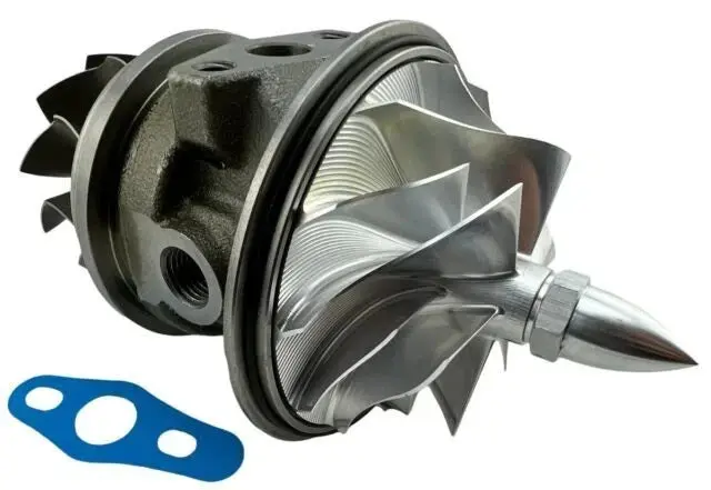 Gt3582r Dual Ball Bearing Turbo Cartridge Chra 61.40 82.00Mm 6+6 Billet Wheel 1