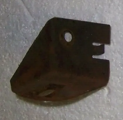 Header Panel Lower Bracket ,Left 78-87 Elcamino Malibu 1