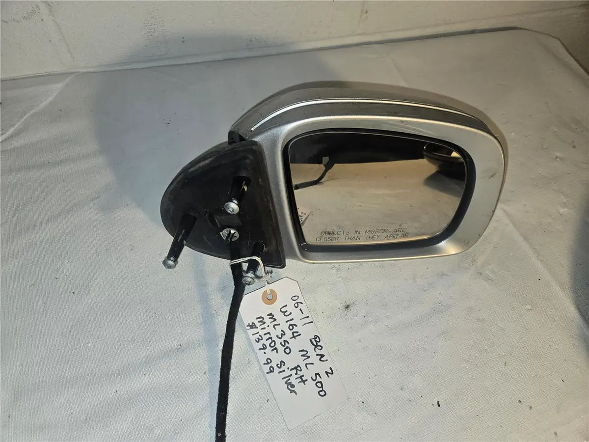 2006 - 2011 Mercedes-Benz W164 Ml500 Ml350 Right Mirror Silver 2038202442 Oem 1