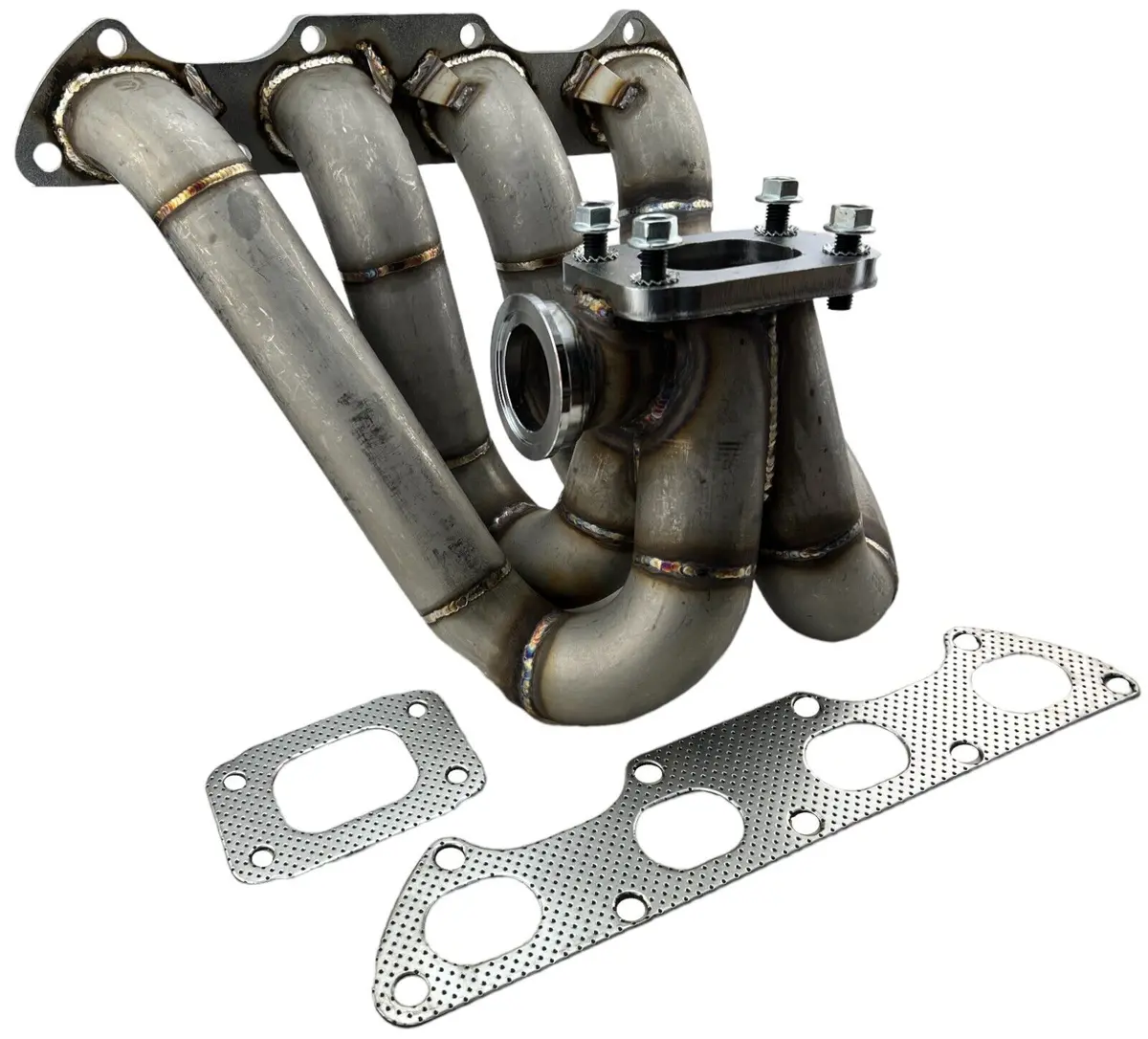 T3 Top Mount Equal Length Turbo Manifold 44Mm Fits Civic B16 B18 Integra Crv B20 1