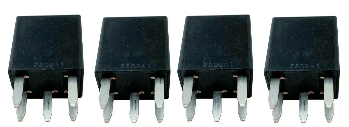 4 Pack Omron G8v-Rh-1C7t-R-Dc12 12V 35A High Current Micro Auto Relay 1505A11 1