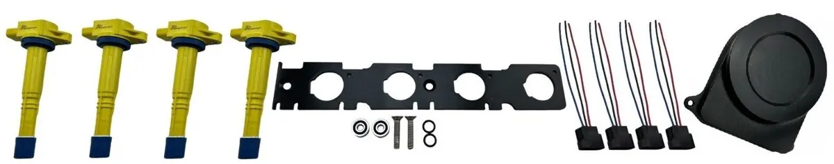 F22 S2000 Ignition Coils Conversion Bracket + Distributor Cap For H22a H23a F20b 1