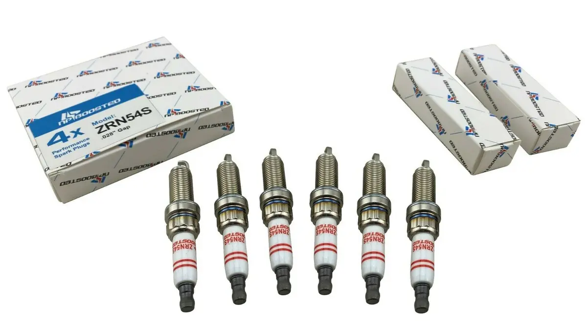 N54 Spark Plugs Set 1 Step Colder For Bmw 1M 135I 335I 535I 740I Xdrive X6 Z4 Tt 1