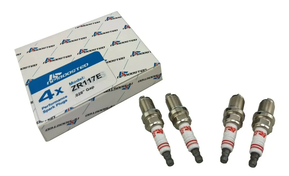 1 Step Colder Spark Plugs .028 Gap For Tt A3 A4 Vw Golf Eos Jetta Gti 2.0L 2.0T 1