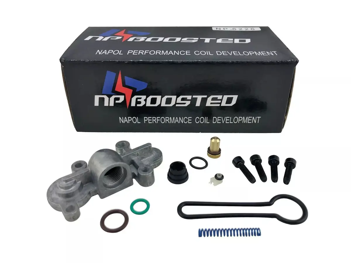 Fits Ford 6.0L Powerstroke Diesel Truck Fuel Pressure Regulator Blue Spring Kit 1