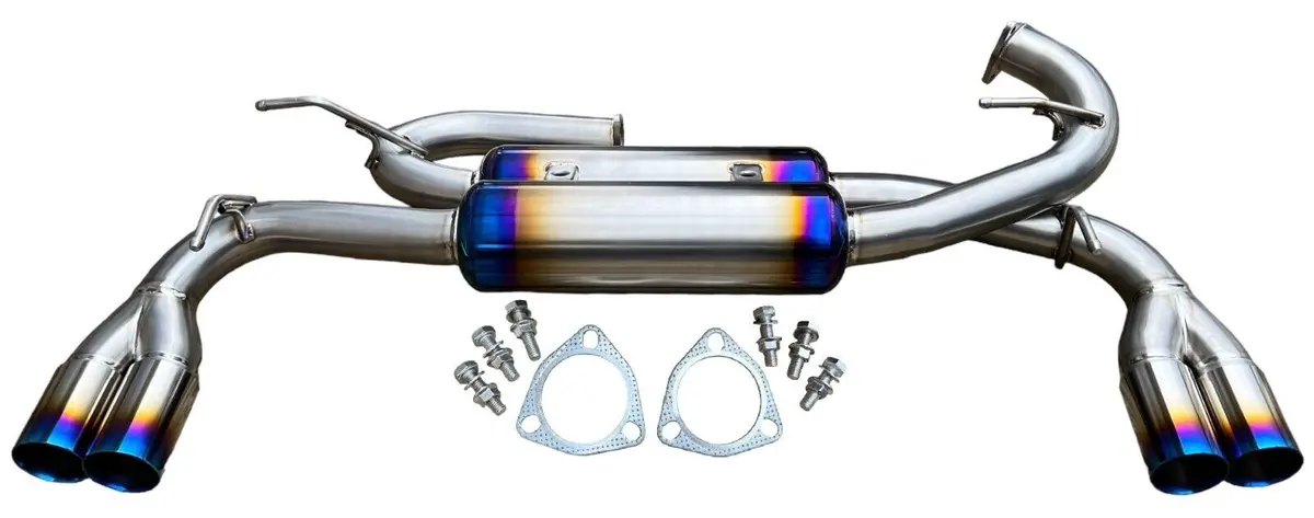 Titanium Exhaust Quad Tips 15Lbs Fits 91-05 Acura Honda Nsx Na1 3.0L Na2 3.2L V6 1