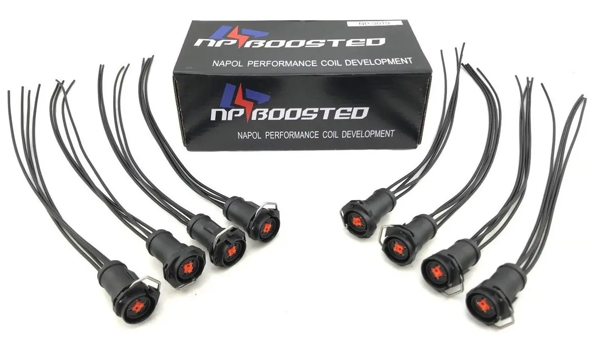 6.0L 4.5L Diesel Injector Harness Kit X8 F250 F350 F450 F550 E250 E350 E450 E550 1