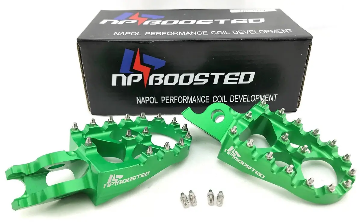Kawasaki Billet Aluminum Wide Foot Pegs Kxf 250 Kxf 450 Footpegs Kxf250 Kxf450 1