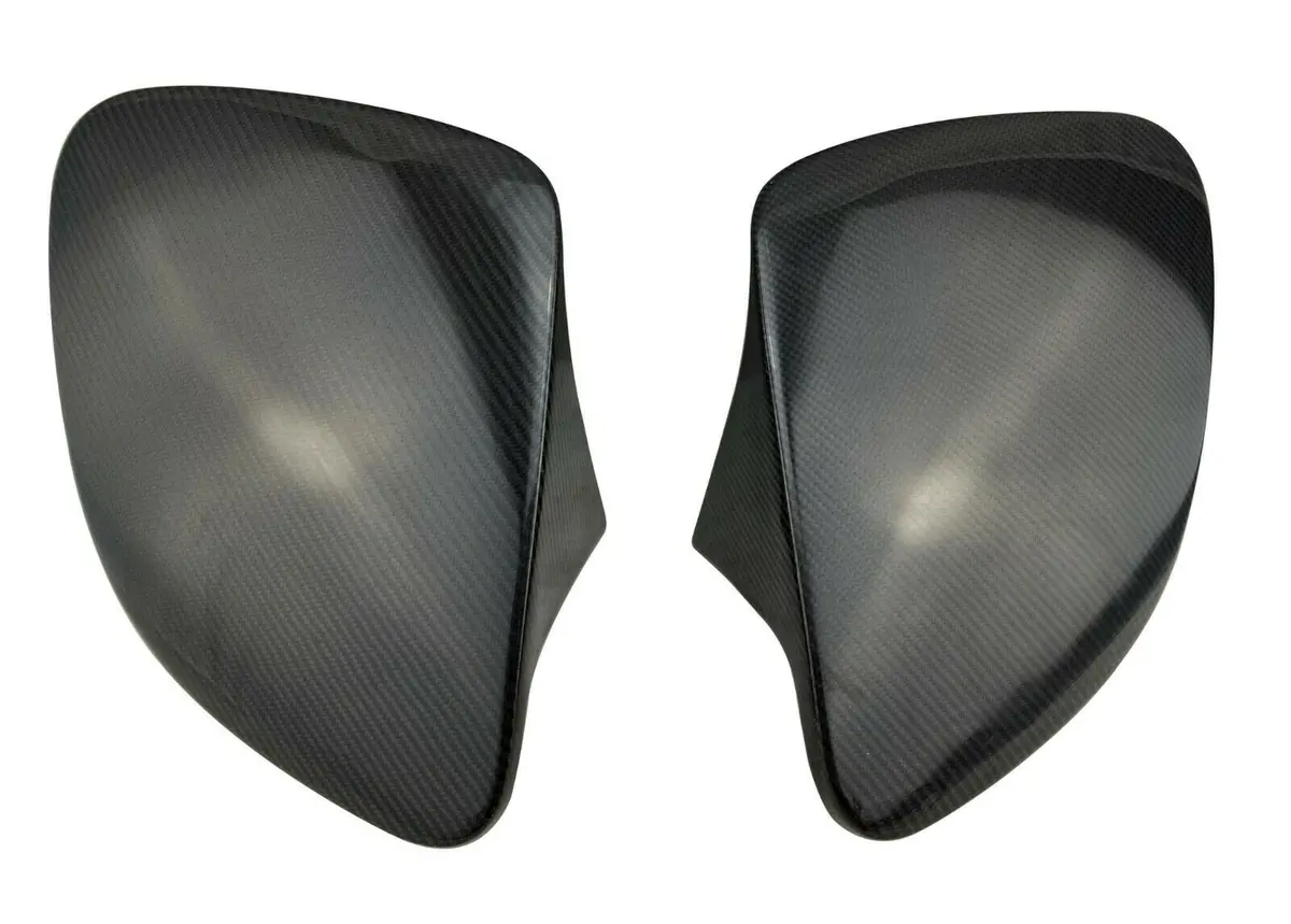 Headlight Covers Carbon Fiber Lid Cap For 92-02 Mazda Rx-7 Rx7 Fd3s Fd Rhd & Lhd 1