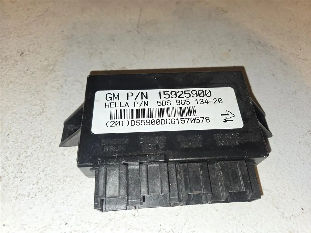 07-14 Cadillac Escalade Rear Heated Heat Heater Seat Control Module 15925900 Oem 1