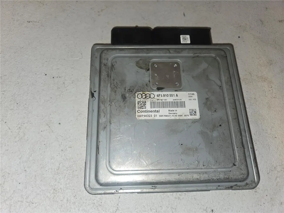 2009 - 2011 Audi A6 Engine Computer Module Ecu Ecm Unit Af1 910 551 A Oem 1