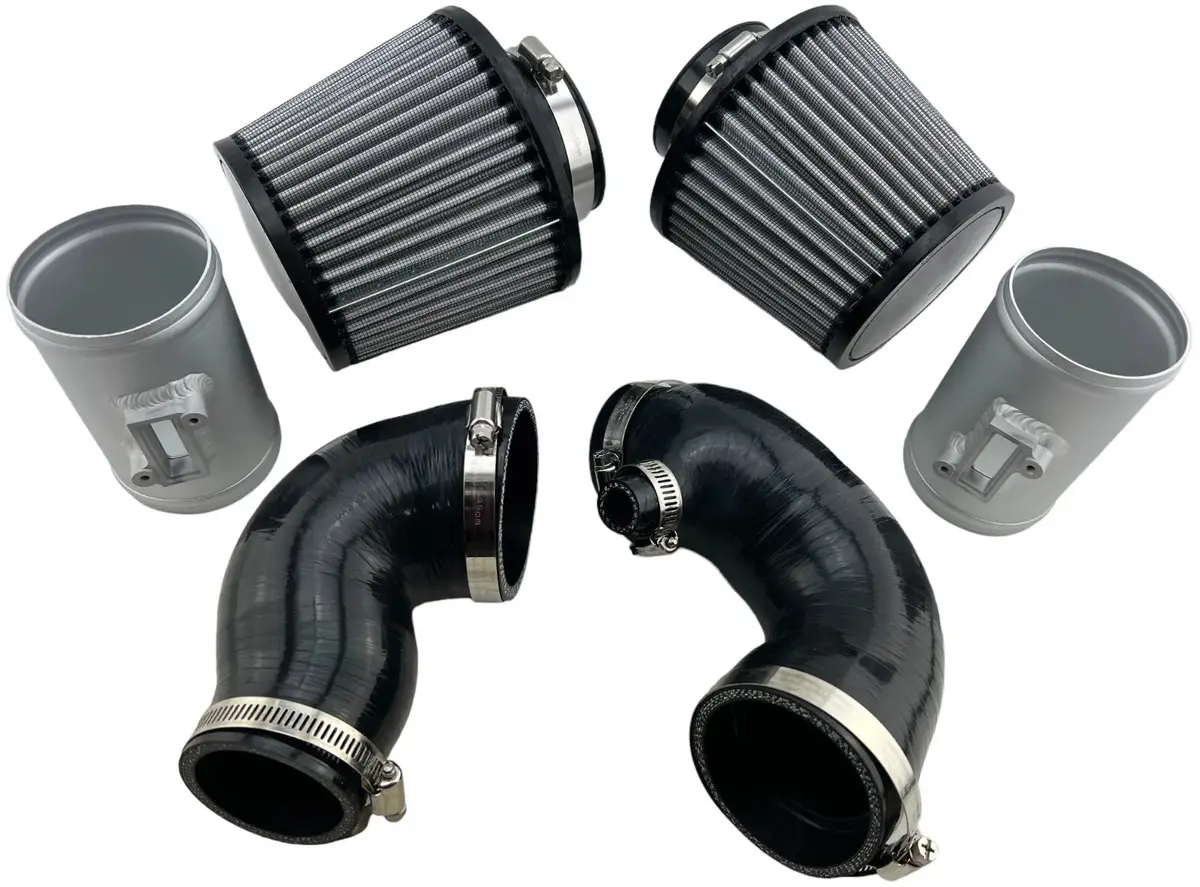 Dual Cold Air Intake System Fits 2016+ Infiniti Q50 Q60 3.0L Twin Turbo Vr30ddtt 1
