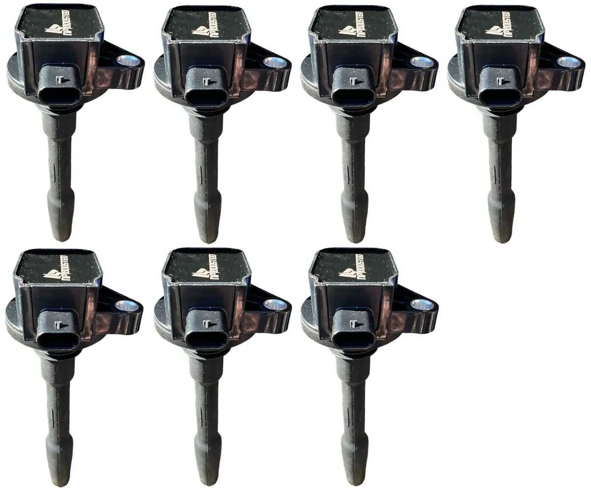 7 Pcs Ignition Coil Packs Set Fits 2018-2021 F-150 F150 Mustang 5.0 5L V8 Coyote 1