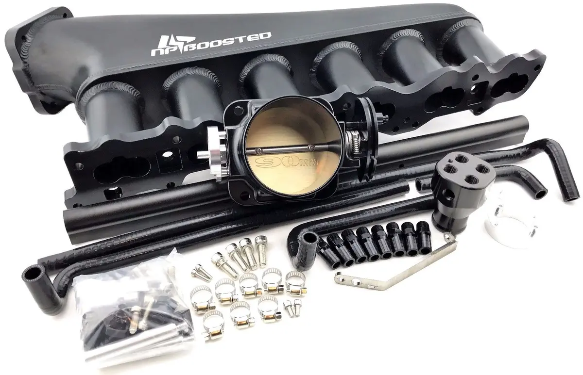 Rb20det Intake Manifold Kit W/ 90Mm Throttle Body & Fuel Rail Cefiro Laurel 2.0L 1