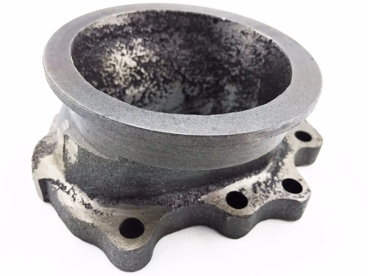 New T25 T28 Gt25 Gt28 Gt25r Gt28r 5 Bolt To 3" V-Band Exhaust Manifold Adaptor 1